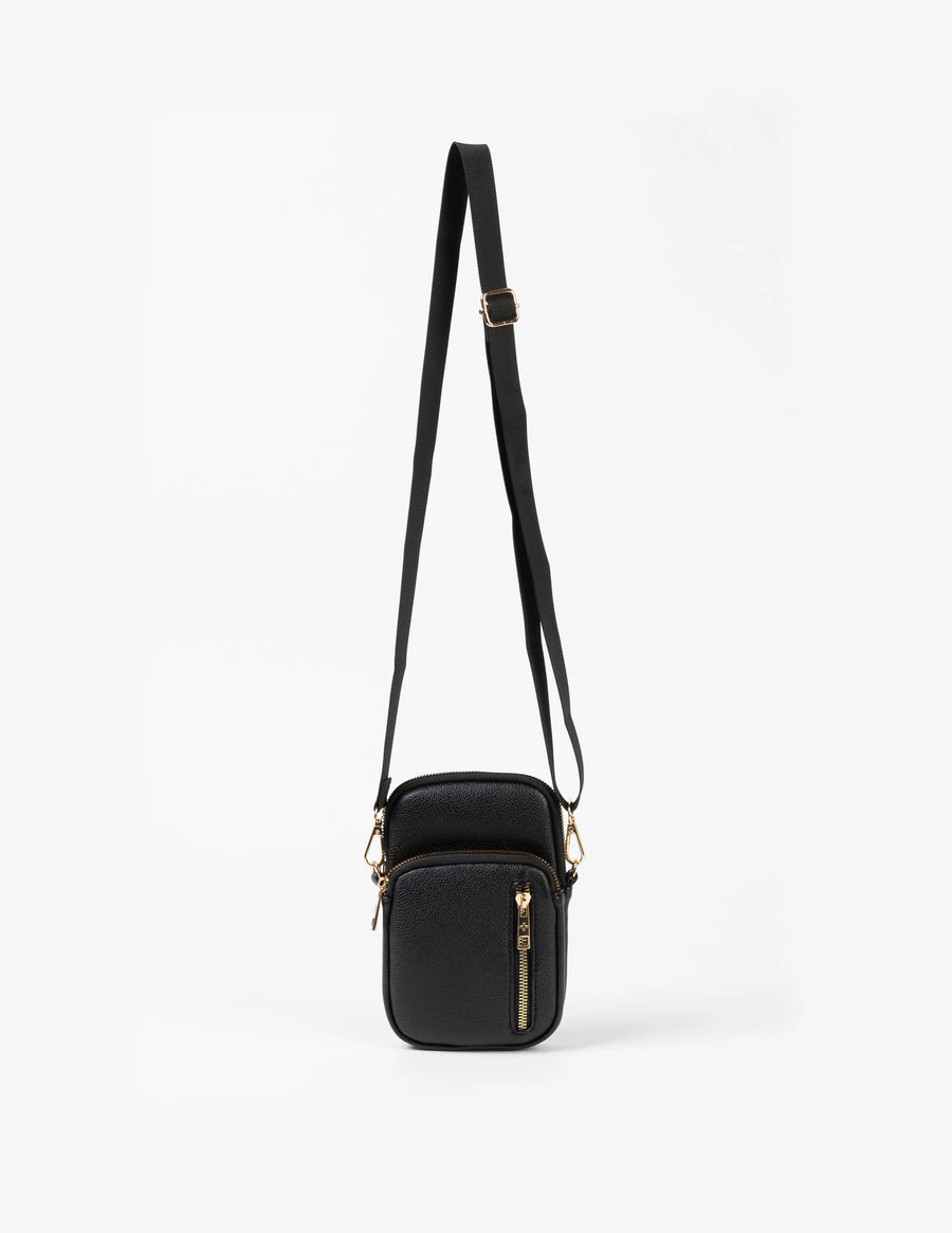 STELLA + GEMMA MOBELLE BAG - BLACK - WILDROSE