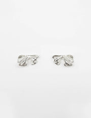 STELLA + GEMMA EARRING - SILVER BOWTIFUL - WILDROSE