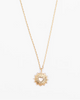 STELLA + GEMMA NECKLACE GOLD HEART SUNSHINE - WILDROSE