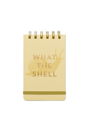 VINTAGE SASS WHAT THE SHELL NOTEPAD - WILD ROSE