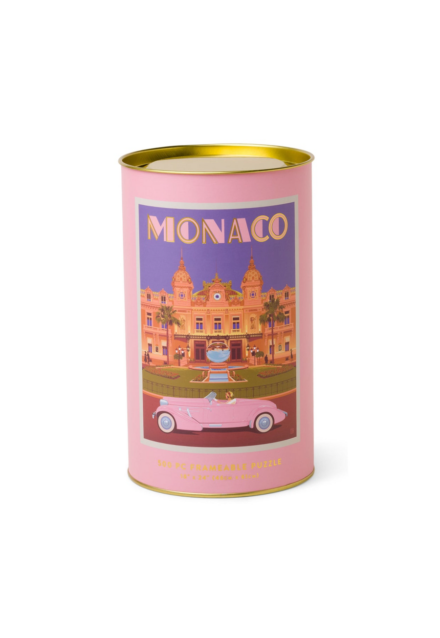 WORLD JIGSAW PUZZLE - MONACO - WILD ROSE