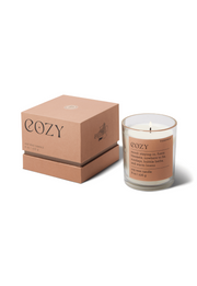 MOOD 'COZY' GLASS CANDLE - CASHMERE + FRENCH ORRIS - WILD ROSE