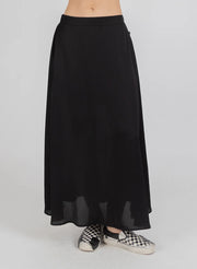 FEDERATION SATURDAY SKIRT - BLACK - WILDROSE