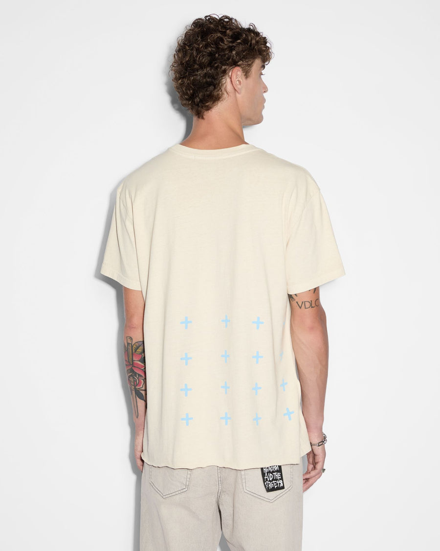 KSUBI PARADISE BIGGIE SS TEE DUSTY DESERT - WILDROSE