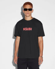 KSUBI CONSPIRACY BIGGIE SS TEE - JET BLACK - WILDROSE