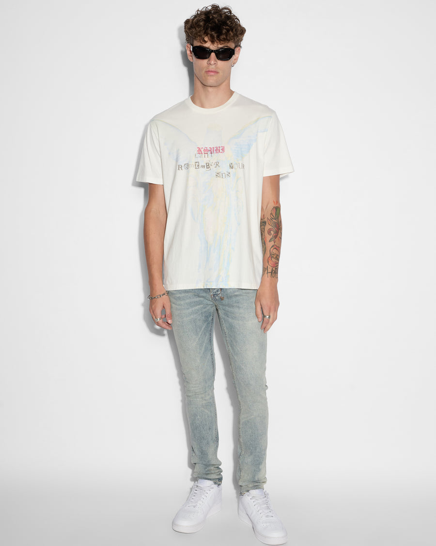 KSUBI SINNERS KASH SS TEE - VINTAGE WHITE - WILDROSE