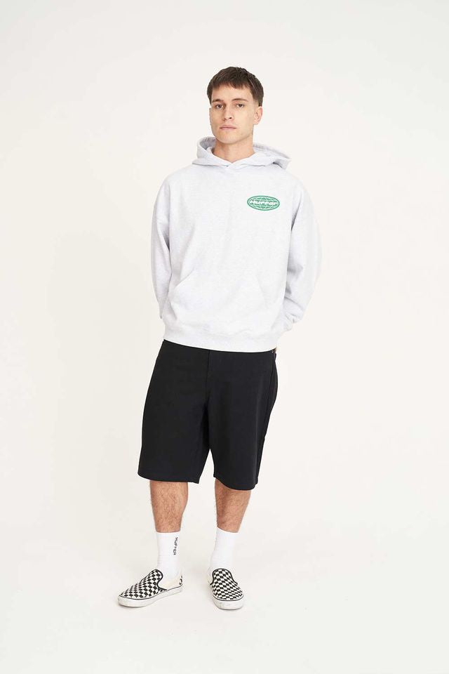 HUFFER BOX HOOD 450/MONDE - SILVER MARLE - WILDROSE
