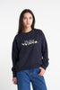 HUFFER SLOUCH CREW 350/MANUKA - NAVY - WILDROSE