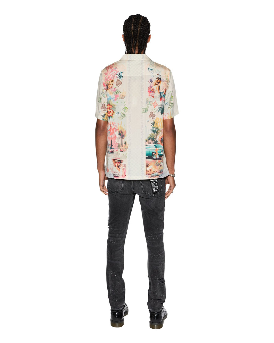 KSUBI WORLD ORDER RESORT SS SHIRT - MULTI