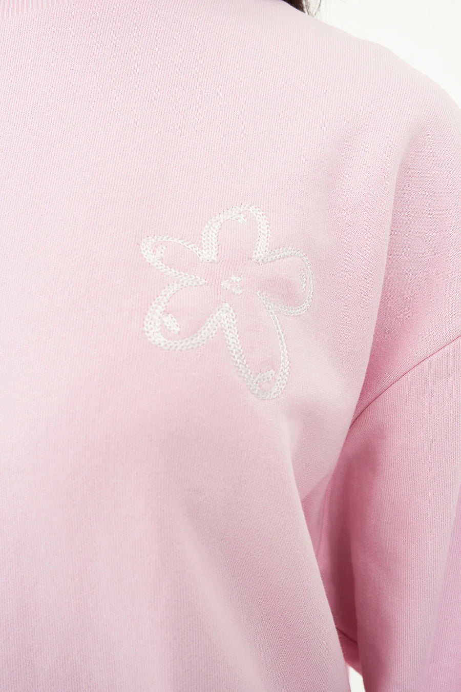 HUFFER SLOUCH CREW 350/DAISY CHAIN - PRIMROSE - WILDROSE