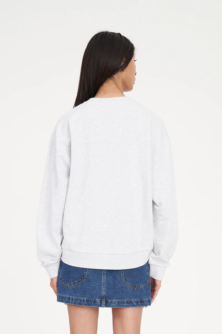 HUFFER SLOUCH CREW/HOME RUN - SILVERMARLE - WILDROSE