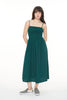 HUFFER CRUISE LOU MIDI DRESS - JEWEL GREEN - WILDROSE