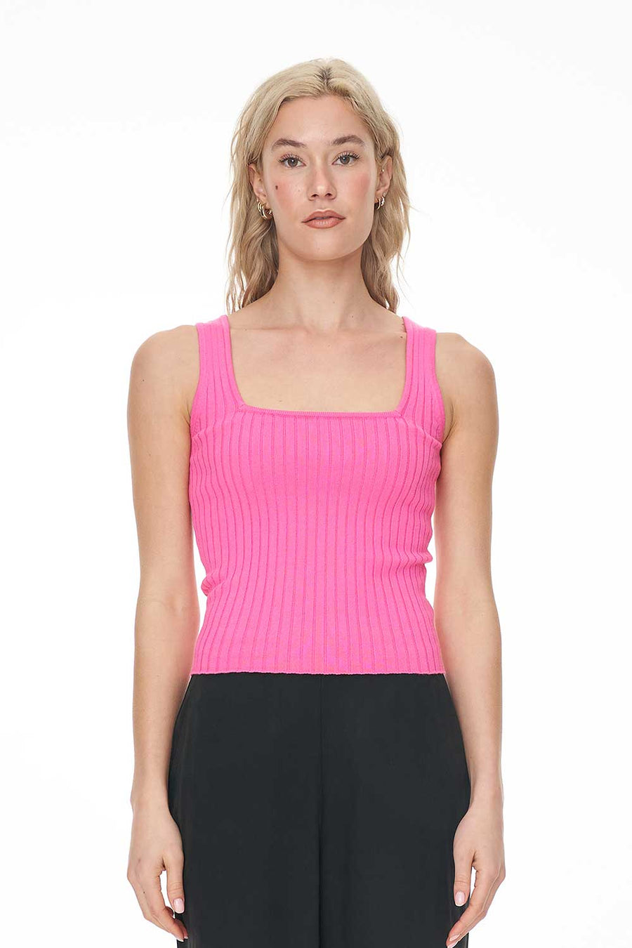 HUFFER BIBI KNIT TANK - BLOSSOM - WILDROSE