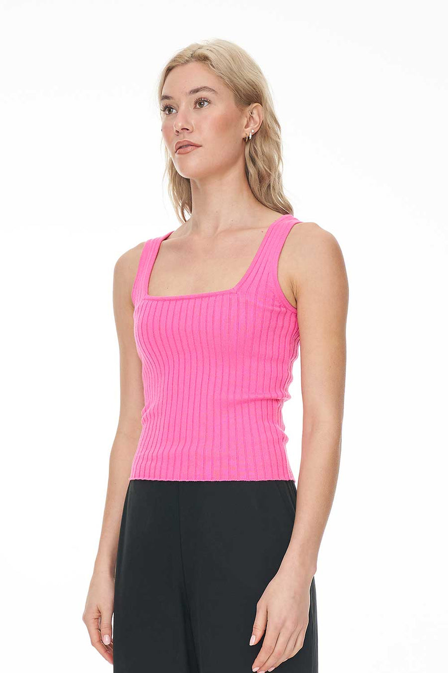 HUFFER BIBI KNIT TANK - BLOSSOM - WILDROSE