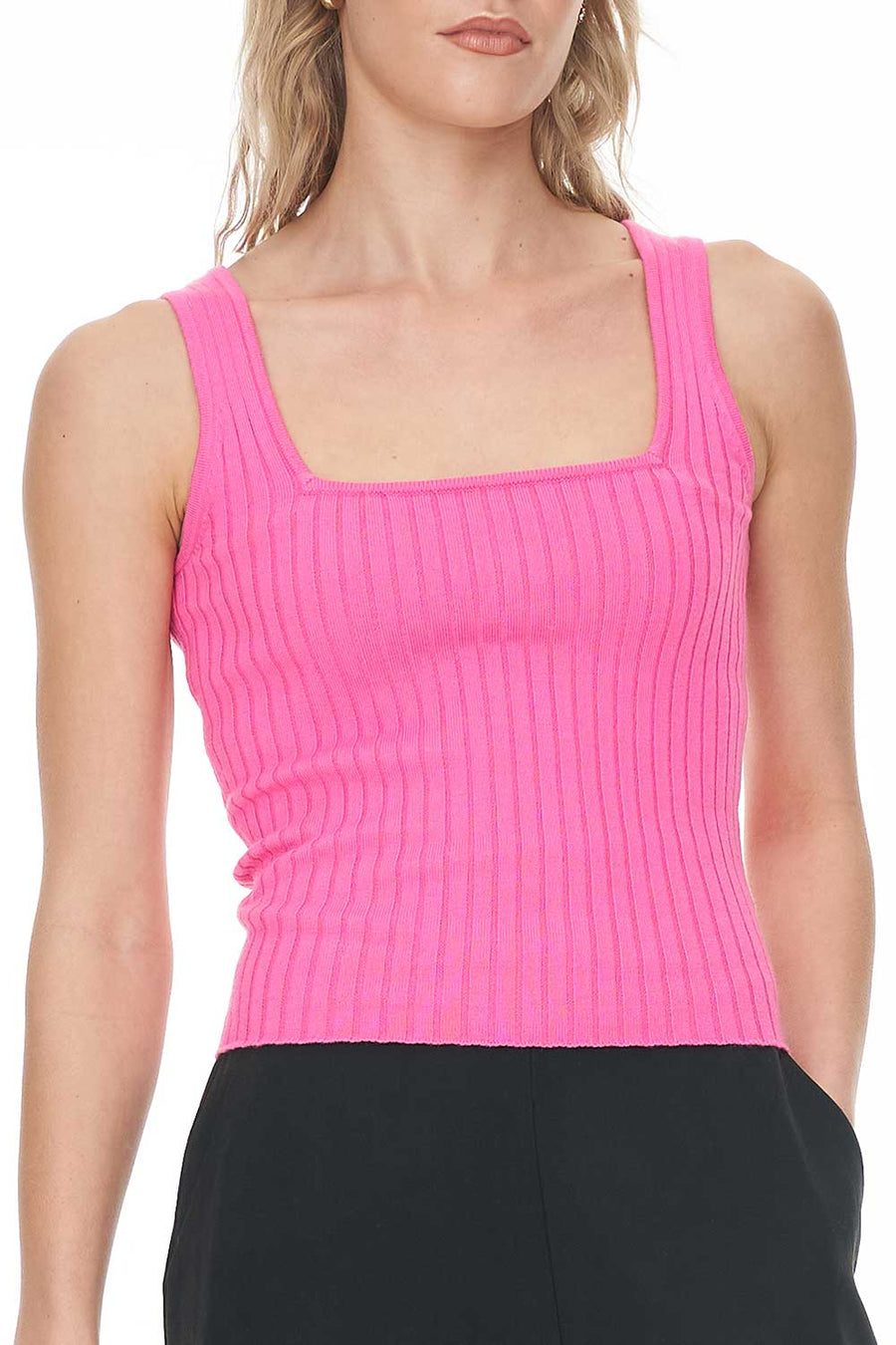 HUFFER BIBI KNIT TANK - BLOSSOM - WILDROSE