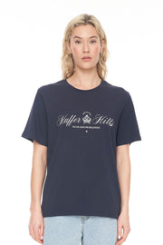 HUFFER CLASSIC TEE 170/BOULEVARD - NAVY - WILDROSE