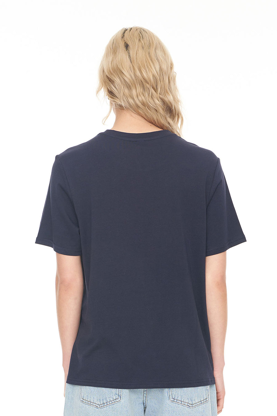 HUFFER CLASSIC TEE 170/BOULEVARD - NAVY - WILDROSE