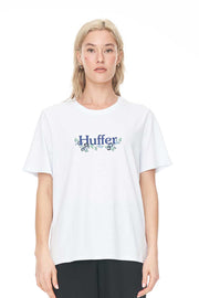 HUFFER CLASSIC TEE 170/LALISA - WHITE - WILDROSE