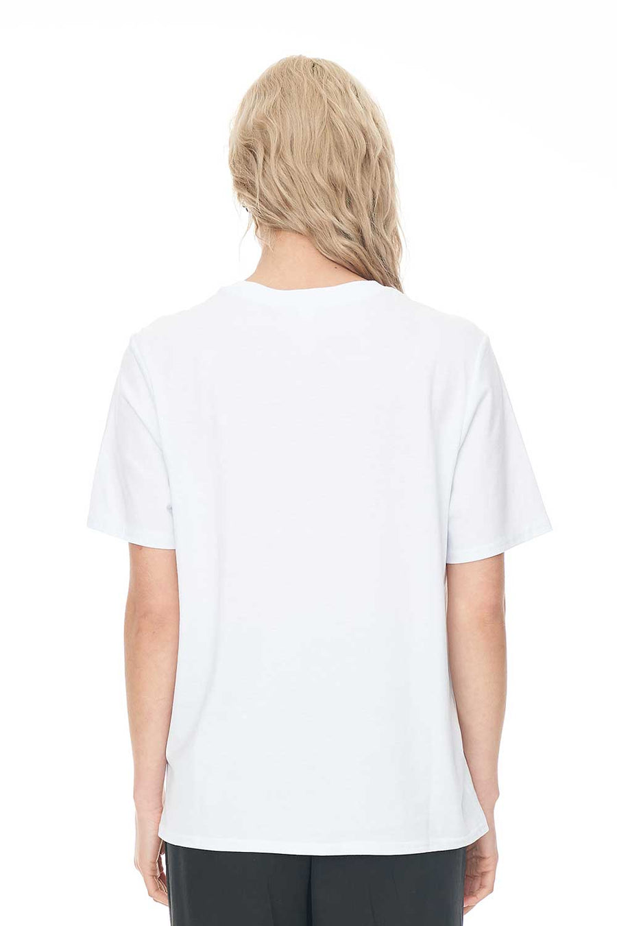 HUFFER CLASSIC TEE 170/LALISA - WHITE - WILDROSE