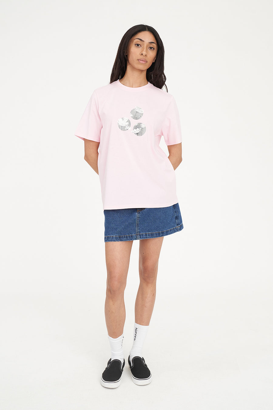 HUFFER CLASSIC TEE 170/STENCIL - PRIMROSE - WILDROSE