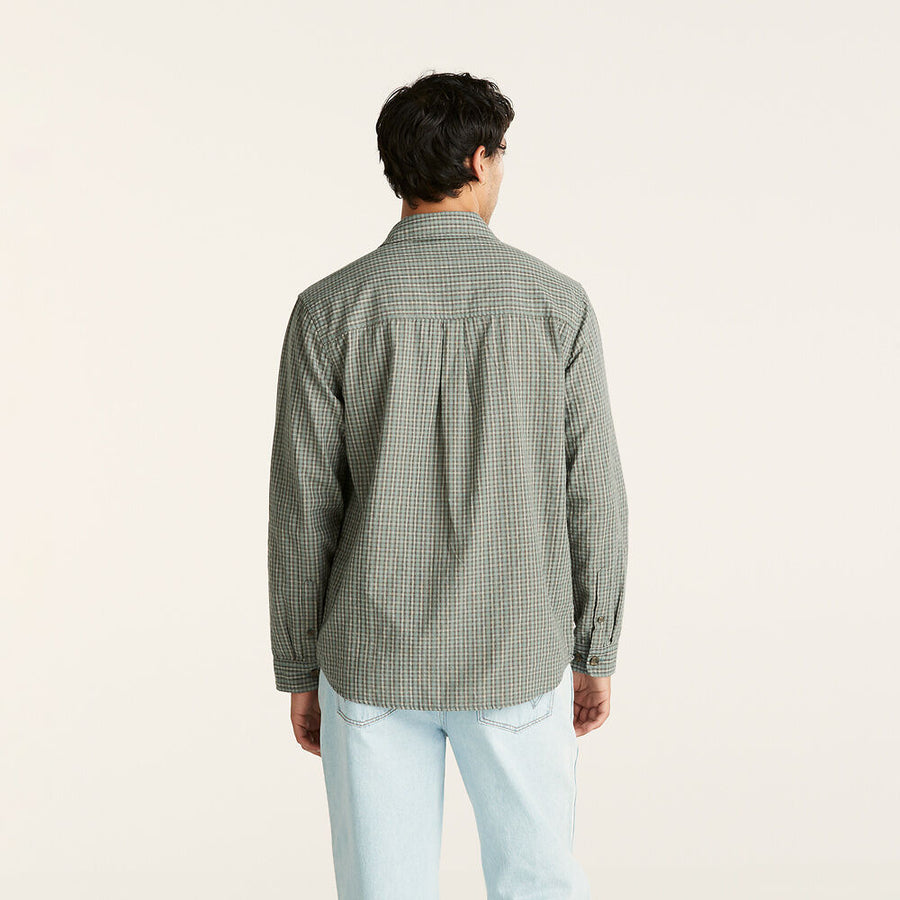 WRANGLER PARALLELS SHIRT - GREEN CHECK - WILDROSE