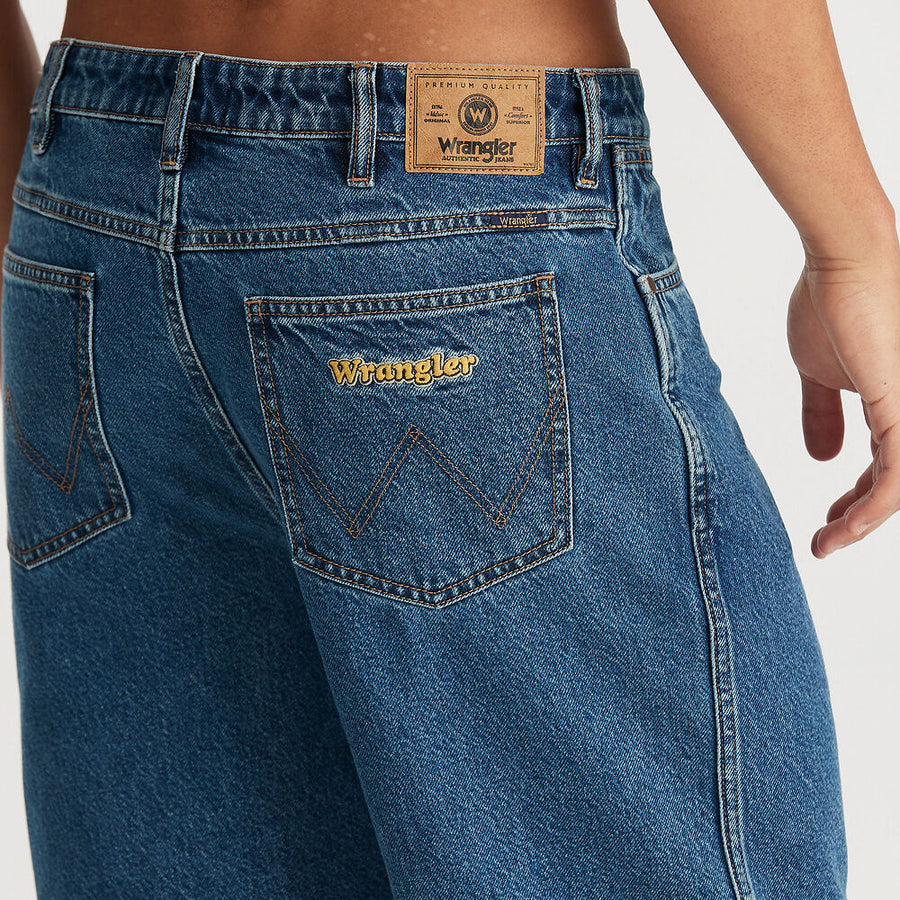 WRANGLER STEEZY SHORT - RISING INDIGO - WILDROSE