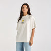 WRANGLER SUNFLOWER BOXY TEE - VINTAGE WHITE - WILDROSE