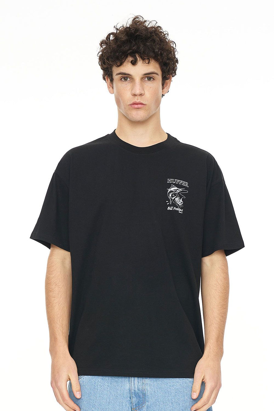 HUFFER BLOCK TEE 220/BILLS - BLACK