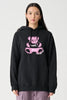 XGIRL TEDDY OS HOOD - BLACK - WILDROSE