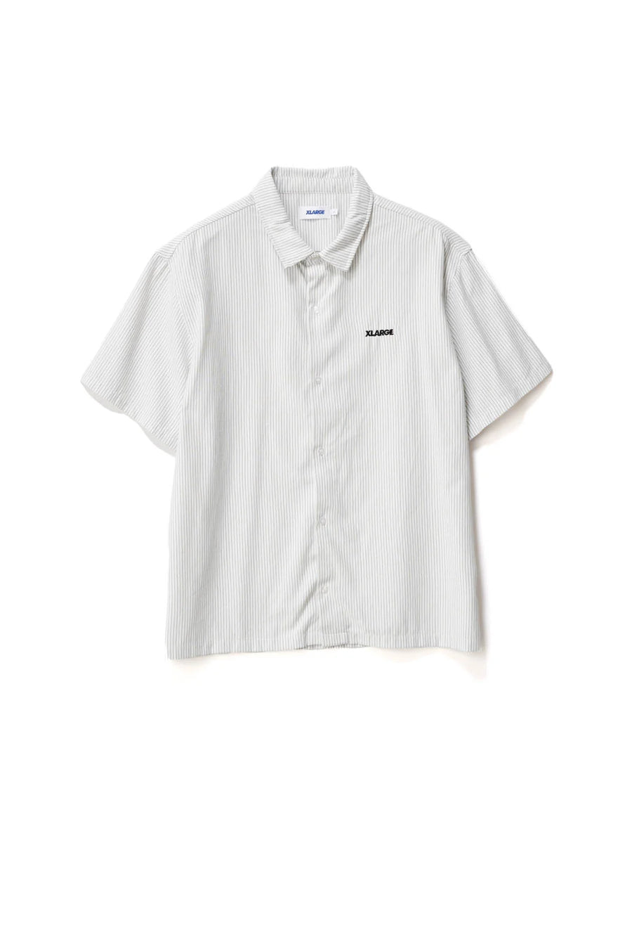 XLARGE 91 OXFORD SS SHIRT - TRUE WHITE/BLACK - WILDROSE