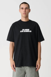 XLARGE GETAWAY SS TEE - BLACK - WILDROSE