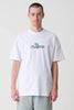 XLARGE AROUND THE WORLD SS TEE - WHITE - WILDROSE