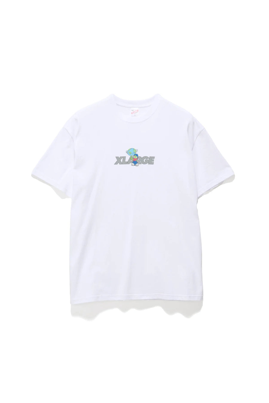 XLARGE AROUND THE WORLD SS TEE - WHITE - WILDROSE