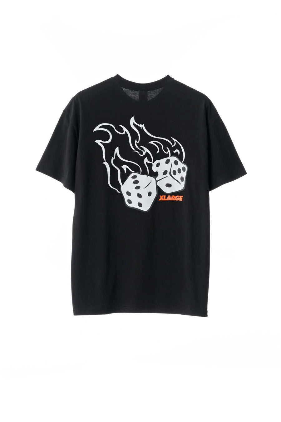 XLARGE FIRE DICE SS TEE - BLACK - WILDROSE