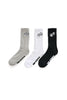 XLARGE XL DICE SOCK 3PK - WILDROSE