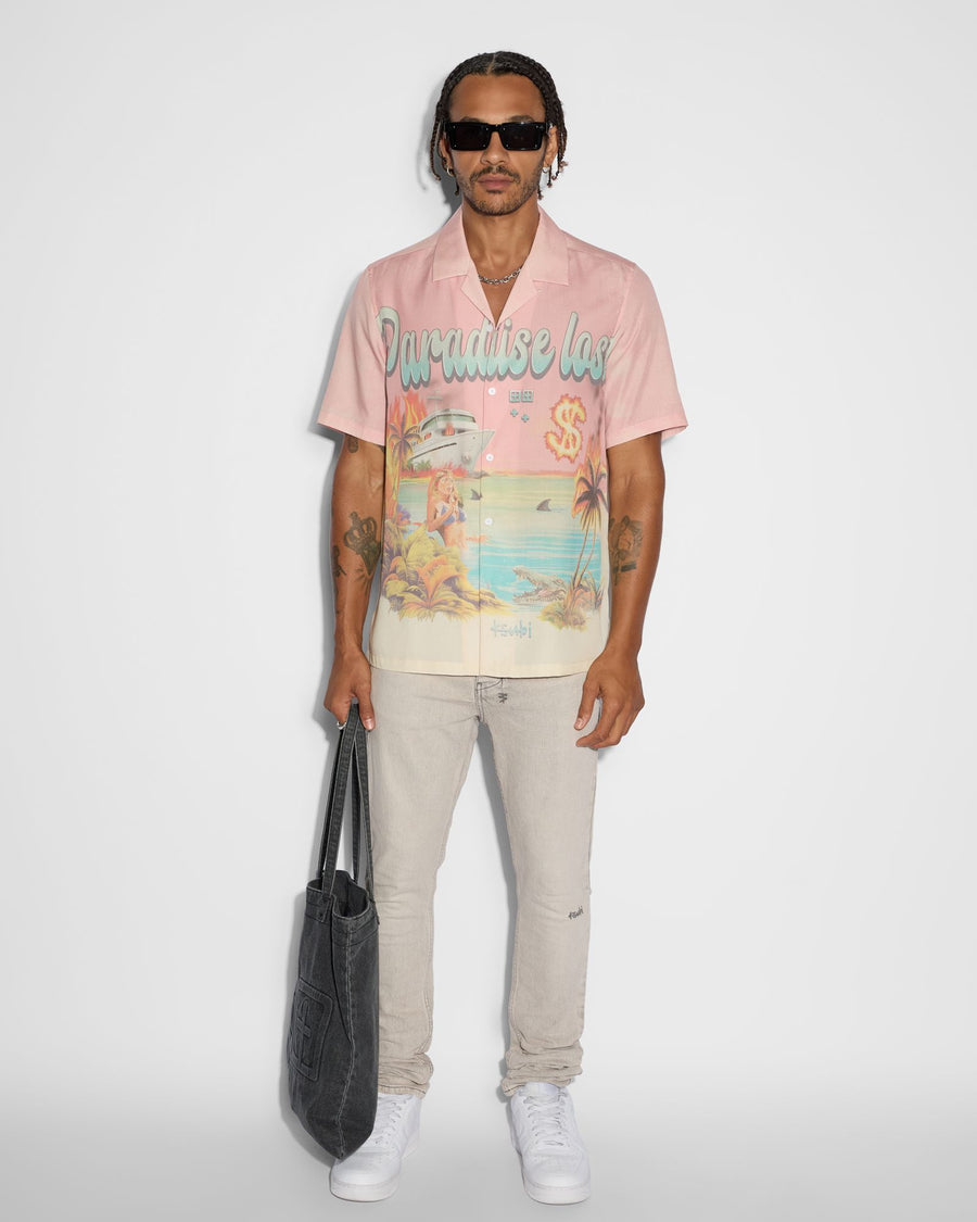 KSUBI PARADISE LOST RESORT SS SHIRT - WILDROSE