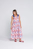 THING THING ZIGGY FRILL ZAG DRESS - SQUIGGLE BLOOM - WILDROSE