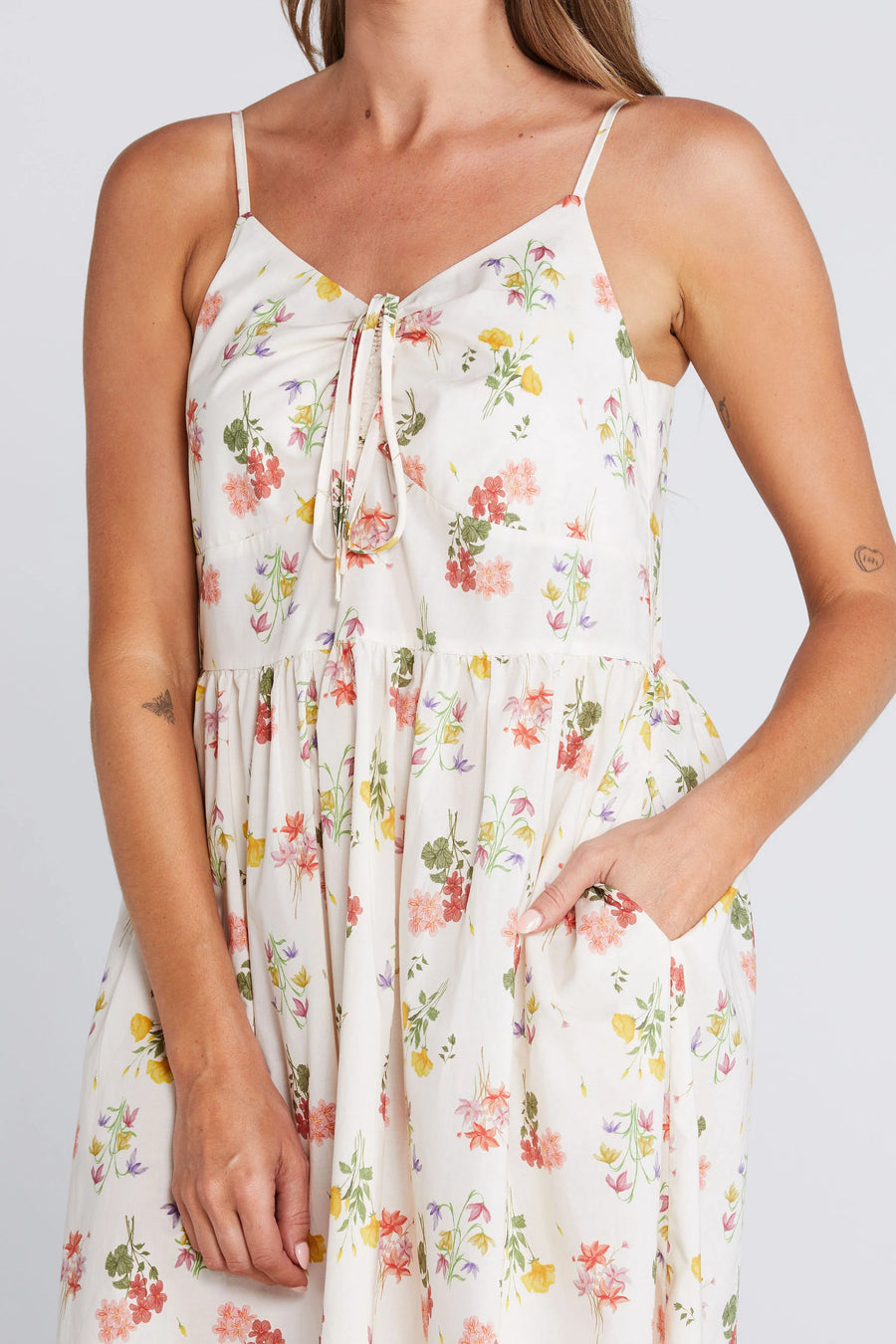THING THING ZINNIA DRESS - SUMMER HAVEN - WILDROSE