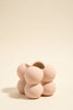 FLO'S HOME BUBBLE CUBE PINK SOY WAX CANDLE - WILDROSE