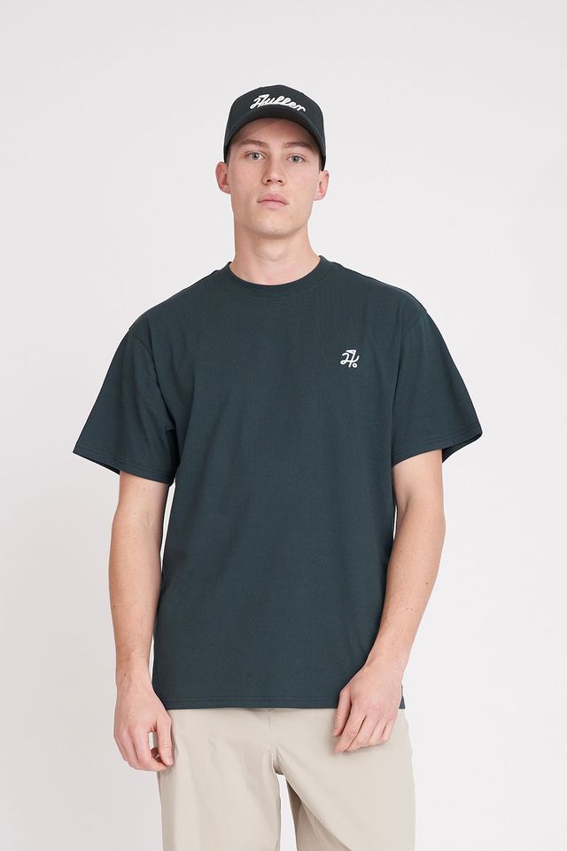 HUFFER SUP TEE 220/TAP THAT - GOLF GREEN - WILDROSE