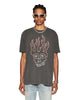 KSUBI SKULL BIGGIE SS TEE - FADED BLACK - WILDROSE