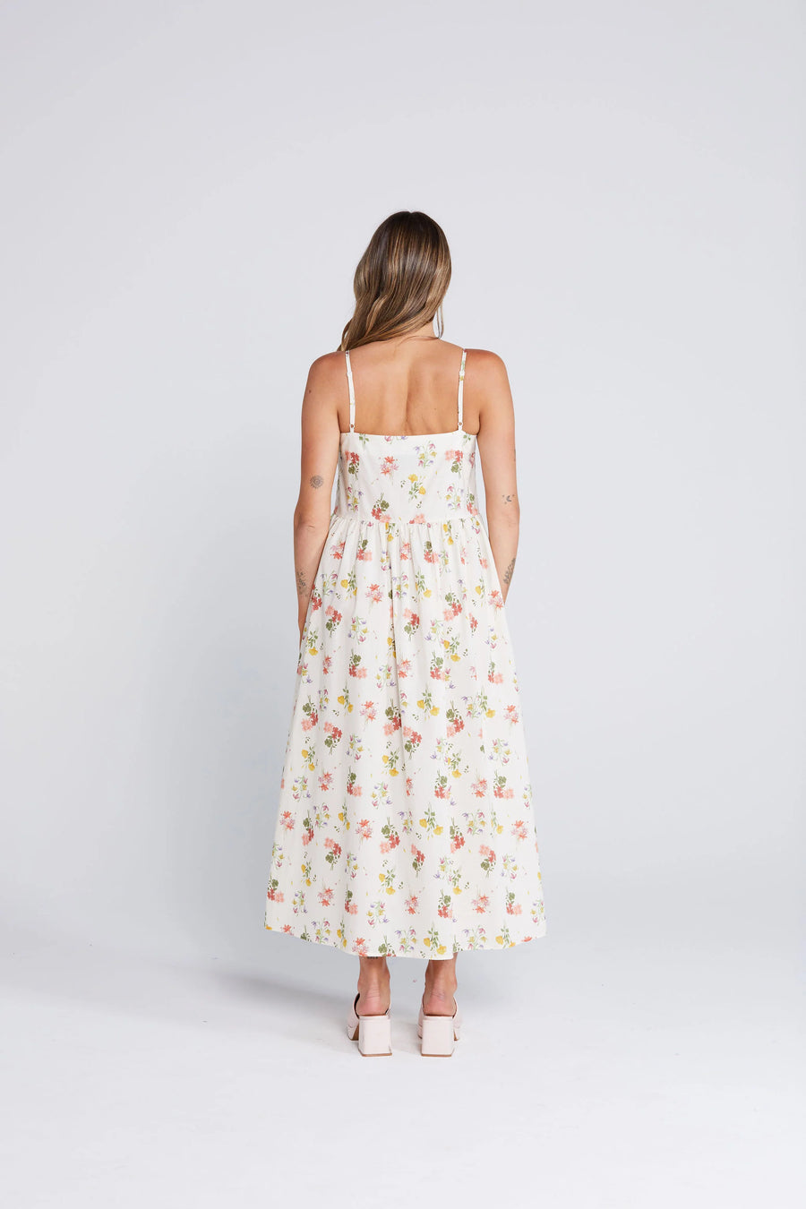 THING THING ZINNIA DRESS - SUMMER HAVEN - WILDROSE