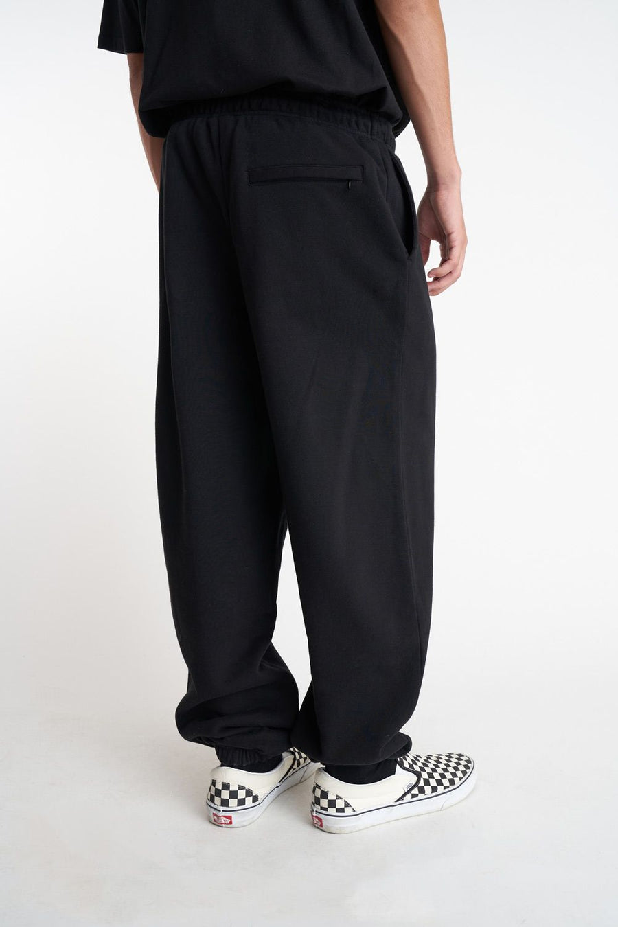 HUFFER BLOCK TRACKPANT 350MONO - BLACK - WILDROSE