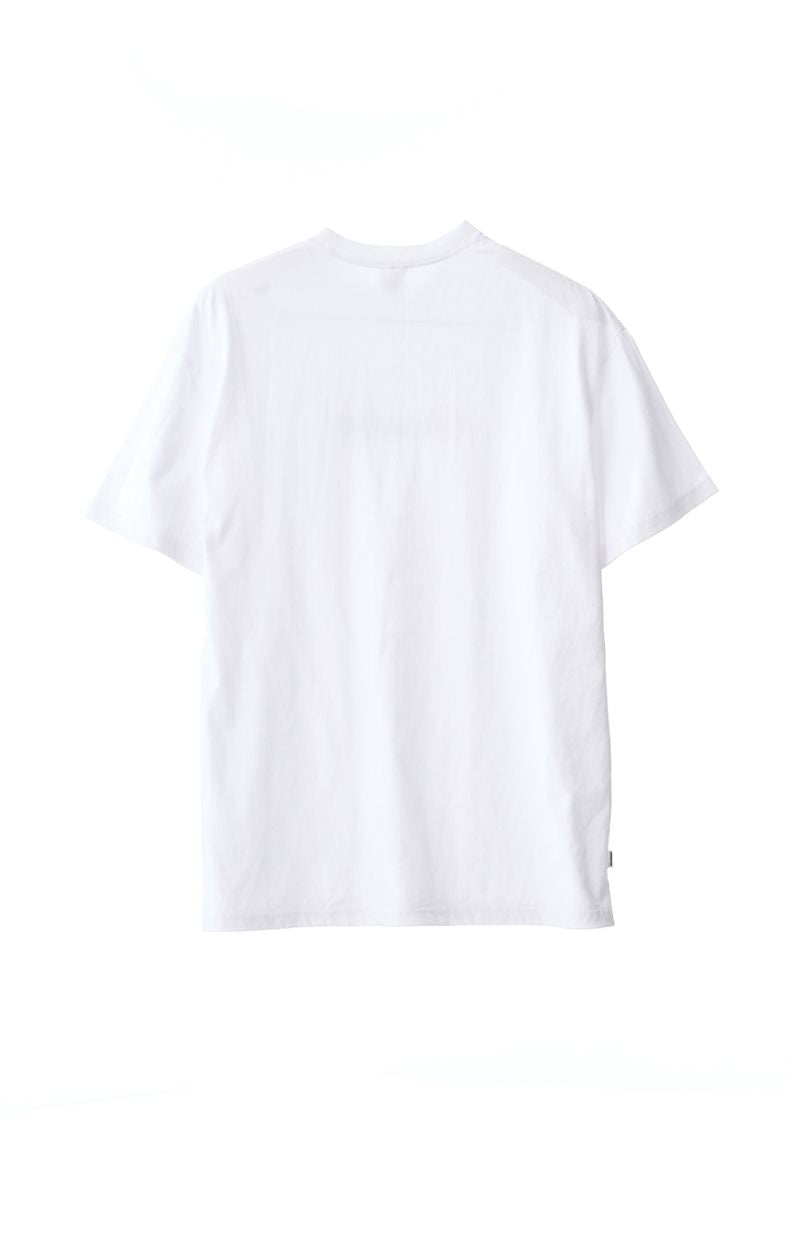 XLARGE APPLES SS TEE - SOLID WHITE - WILDROSE