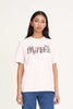 HUFFER CLASSIC TEE/GARDEN PARTY - MELLOW PINK - WILDROSE