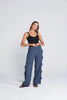 THING THING BOWTIFUL PANT - NAVY OXFORD - WILDROSE