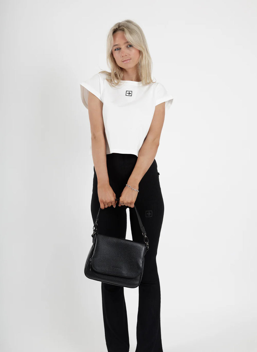 FEDERATION FOR KEEPS BAG - BLACK/GUNMETAL - WILDROSE