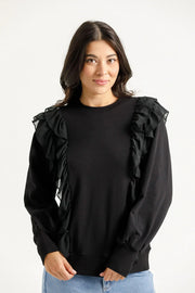 HOMELEE LOGAN CREW - BLACK - WILDROSE