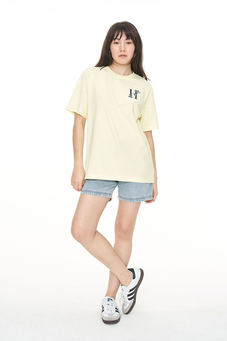 HUFFER RELAX TEE 220/GARDEN PARTY - LIMONCELLO - WILDROSE