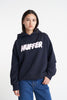 HUFFER WOMENS ARCADE HOOD/JUICY - NAVY - WILDROSE